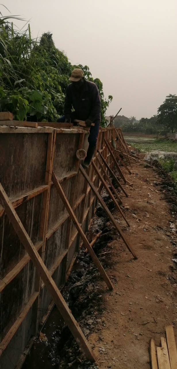 Odo Iya Alaro Erosion Control (Retaining Wall), Lagos State.