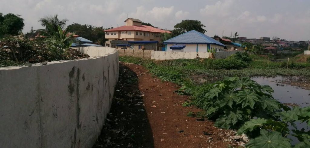 Odo Iya Alaro Erosion Control (Retaining Wall), Lagos State.