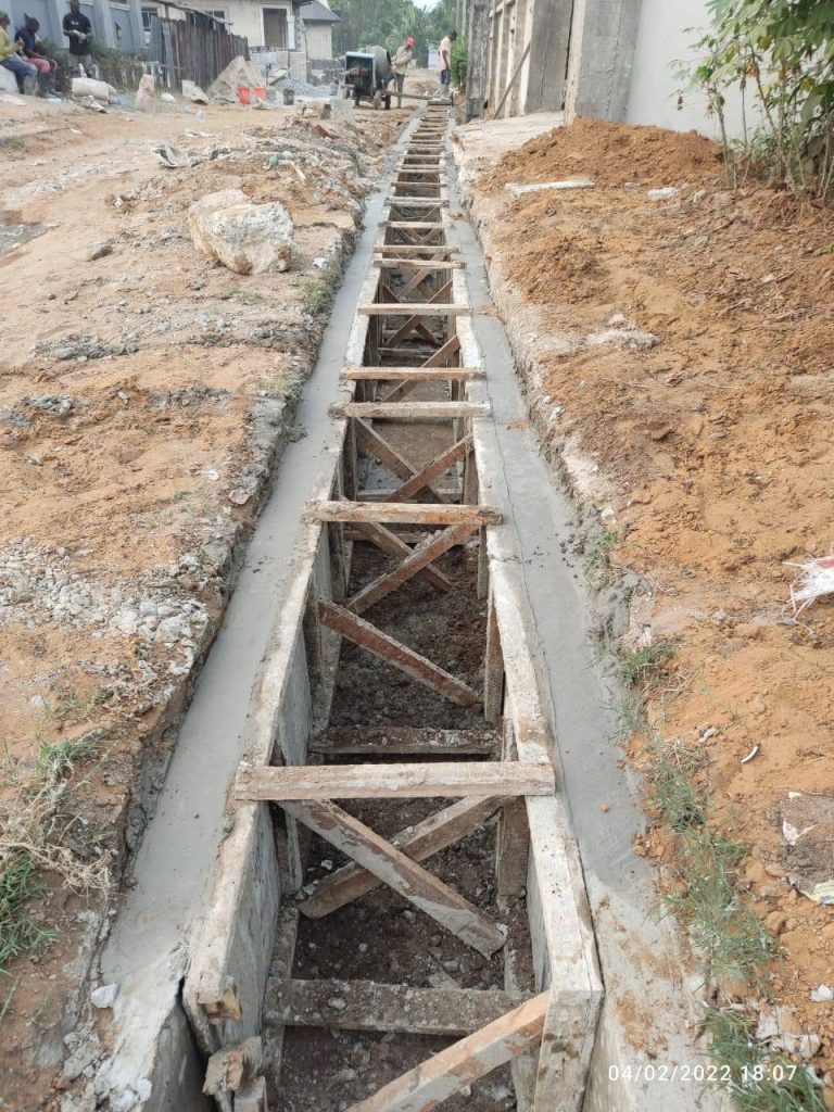 Completion Of Erosion Control Works At Opete In Udu LGA, Delta State
