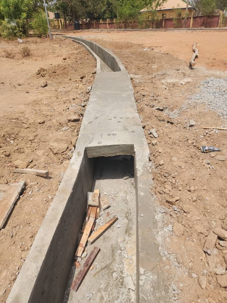 Completion Of Erosion Control And Drainage At Share. Kwara State