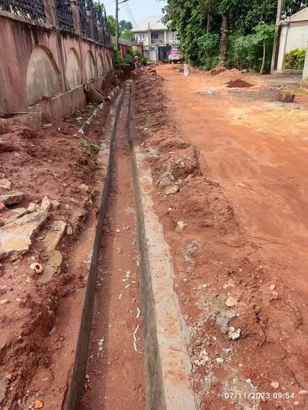 Completion Of Concrete Chute At Neni, Anambra State