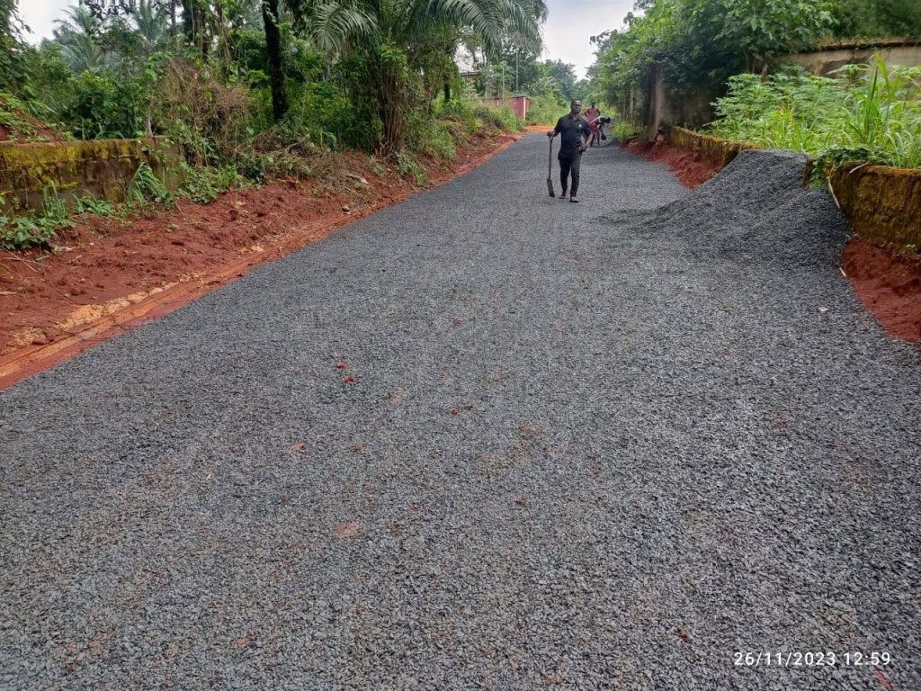 Completion Of Road Project At Adazi-Enu, Anambra State