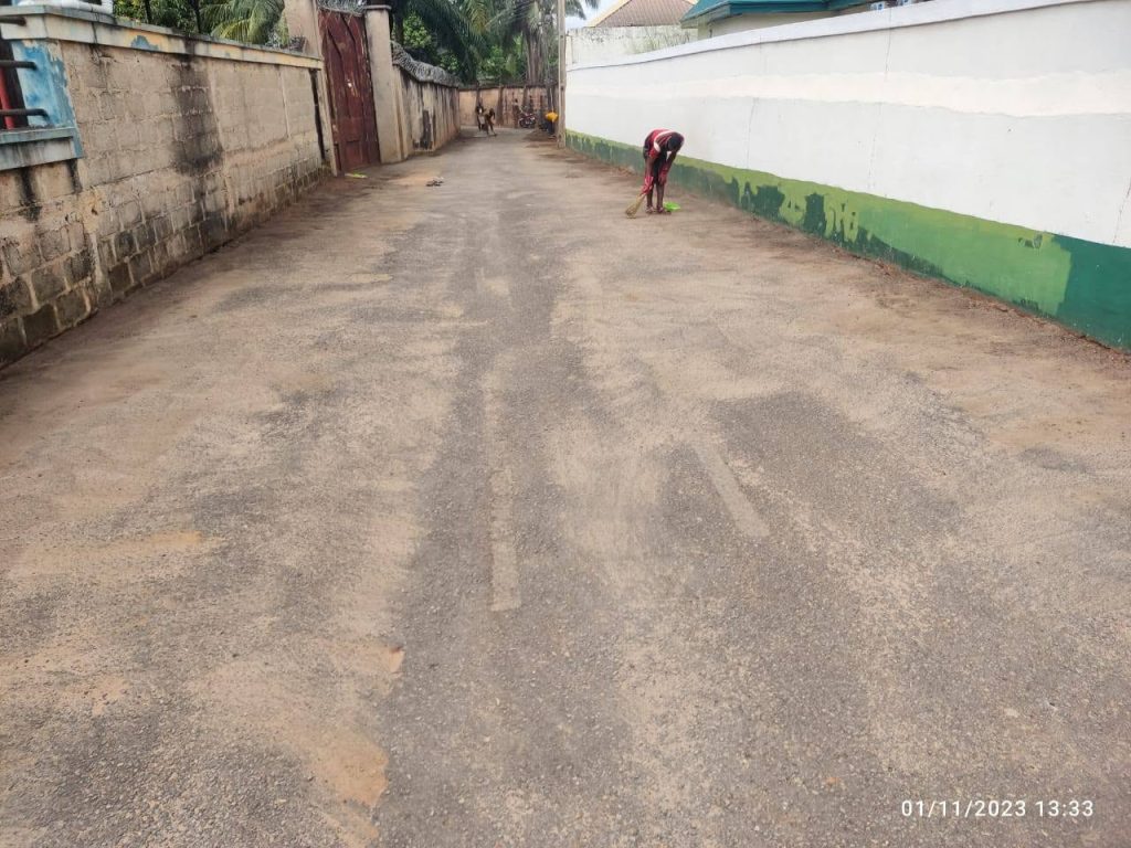 Re-surfacing Of Existing Asphalted Road, Neni Anambra State.