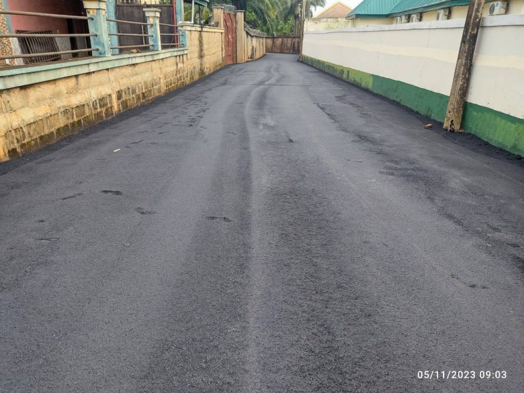 Re-surfacing Of Existing Asphalted Road, Neni Anambra State.