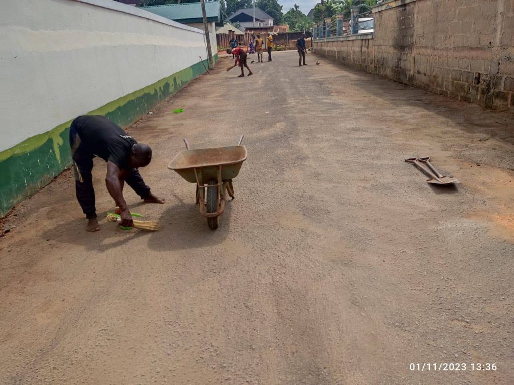 Re-surfacing Of Existing Asphalted Road, Neni Anambra State.