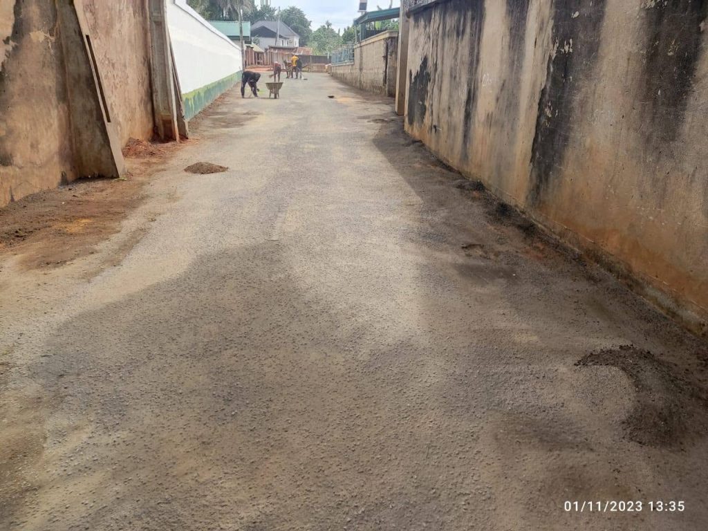 Re-surfacing Of Existing Asphalted Road, Neni Anambra State.