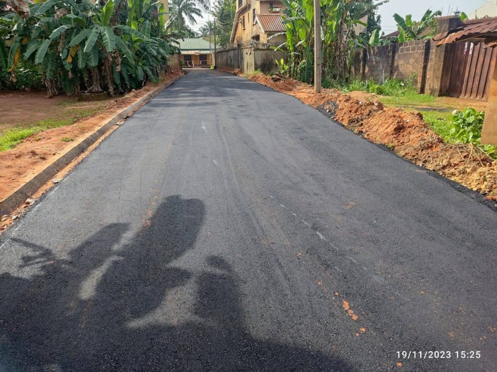 Completion Of Concrete Chute At Neni, Anambra State
