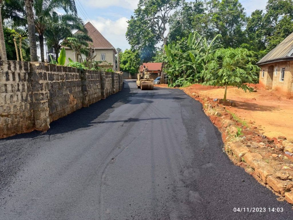 Re-surfacing Of Existing Asphalted Road, Neni Anambra State.