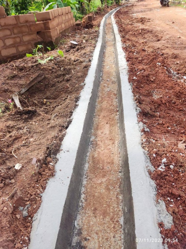 Completion Of Concrete Chute At Neni, Anambra State
