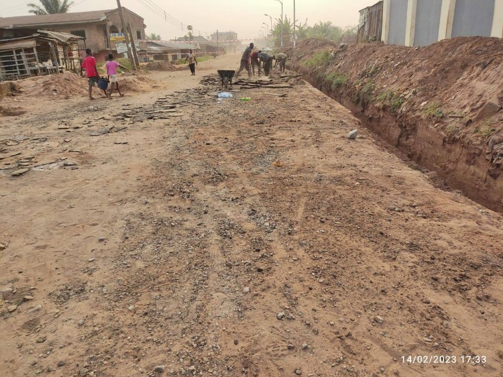 Completion Of Concrete Pavement Project At Uwasota, Benin, Edo State